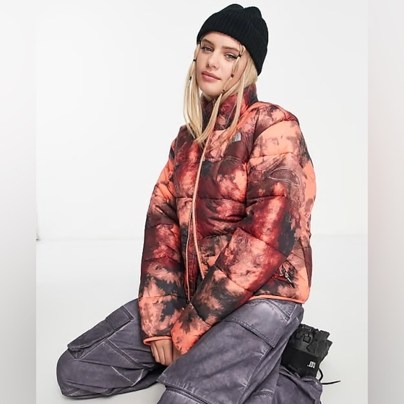 The North Face Jackets & Blazers - New $210 THE NORTH FACE 2000 Puffer Jacket Parka Coat in coral ice dye print